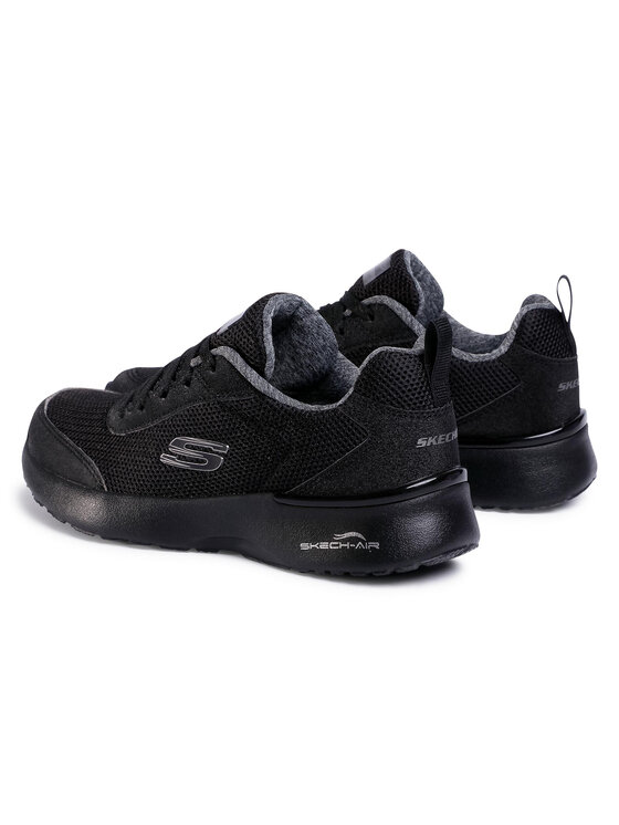 Skechers Skechers Sneakersy Fast Brake 12947/BBK Czarny