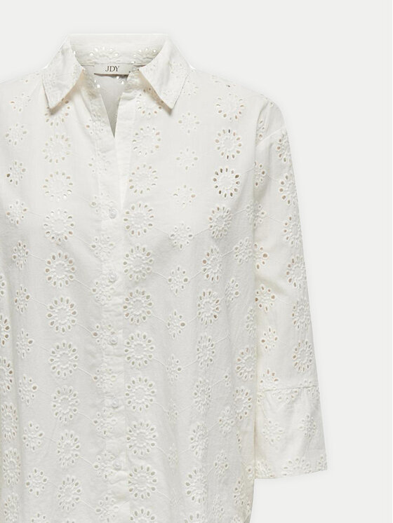 JDY JDY Camicia Tallie 15292179 Bianco Regular Fit