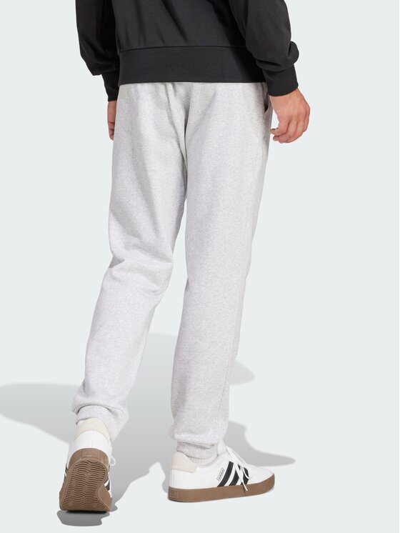 adidas adidas Bavlnené nohavice 159744 Sivá Regular Fit