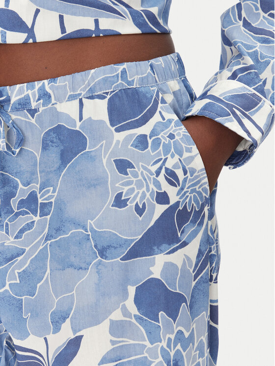 Gap Gap Pantaloni pijama 531506-15 Albastru Relaxed Fit