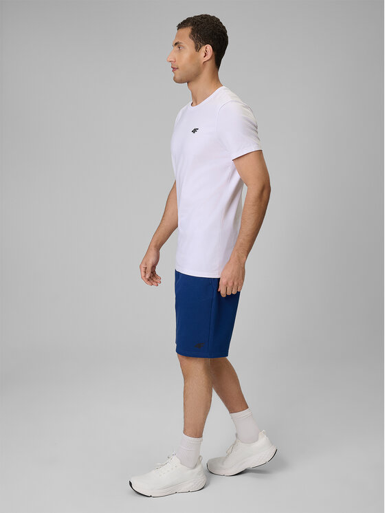4F 4F Szorty sportowe BASIC+ Granatowy Regular Fit