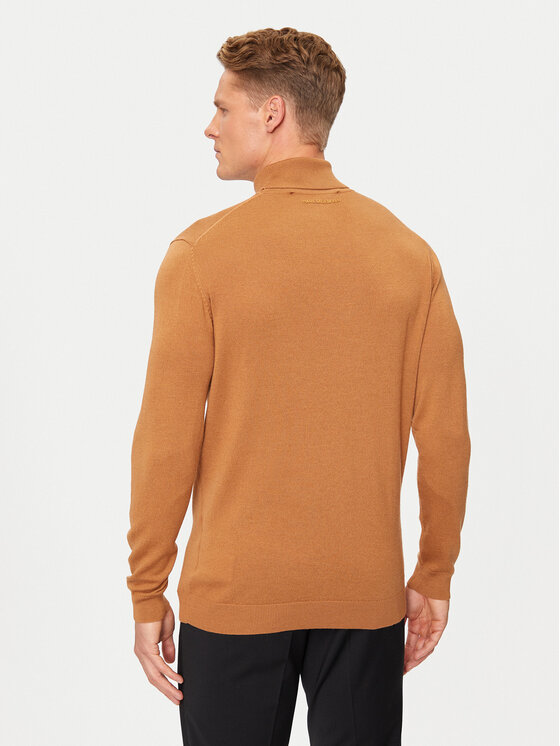KARL LAGERFELD KARL LAGERFELD Dolčevita 655058 544399 Smeđa Regular Fit
