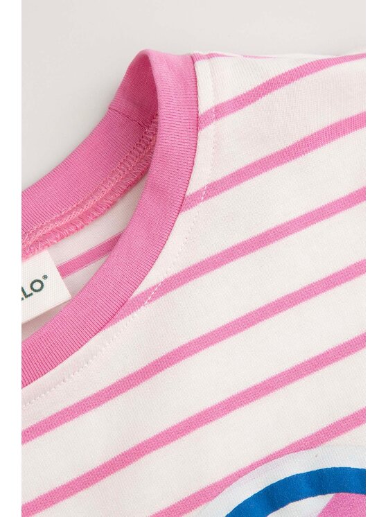 Coccodrillo Coccodrillo T-Shirt WC6143208LGD-007 Růžová Regular Fit