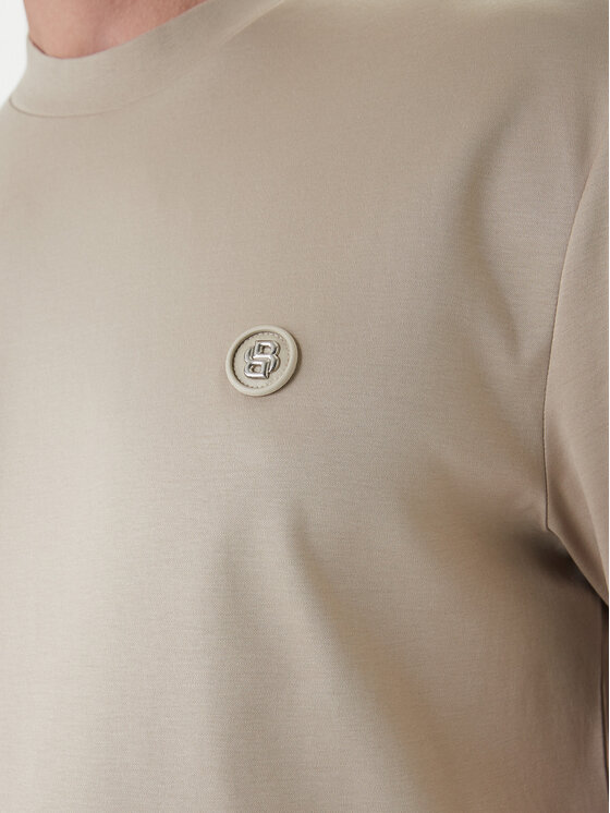 BOSS BOSS T-särk C-Taut 01 50555844 Beež Regular Fit