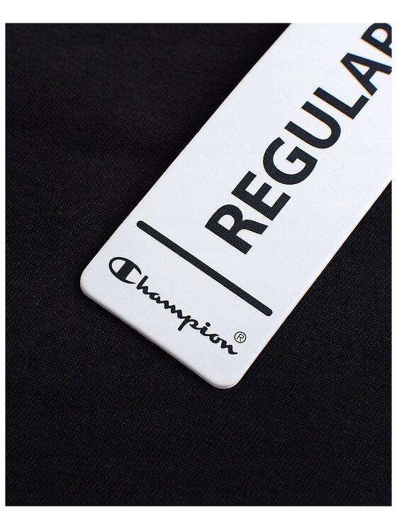 Champion Champion T-Shirt 113223 Czarny Comfortable Fit
