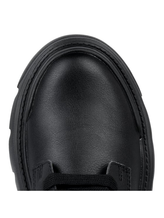 Geox Geox Schnürstiefeletten J Junette Girl J36HVC 000BC C9999 S Schwarz