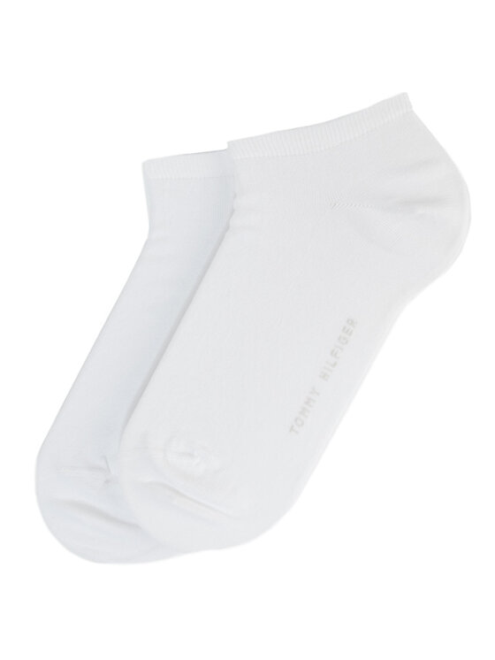 Tommy Hilfiger Tommy Hilfiger Șosete scurte Basic Canoodle 343024001 Alb