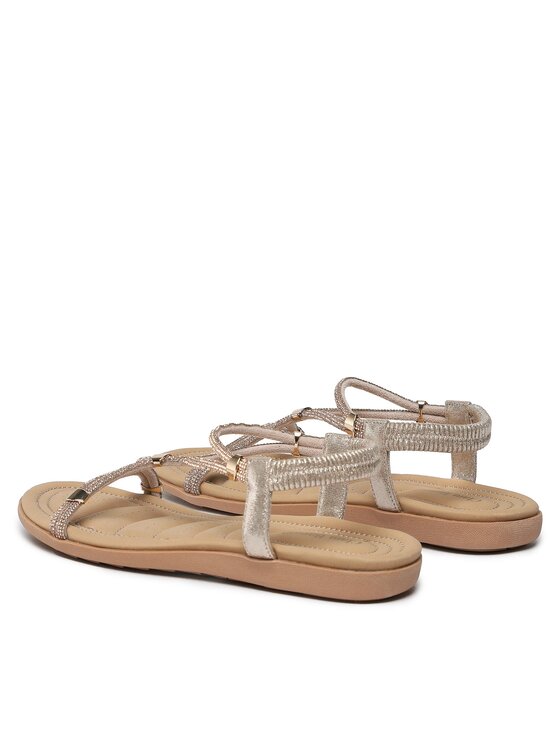 Clara Barson Clara Barson Sandalen WP01-1605-06 Goldfarben