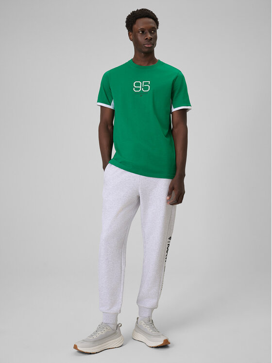 4F 4F T-Shirt SPORTS CLUB Zielony Regular Fit