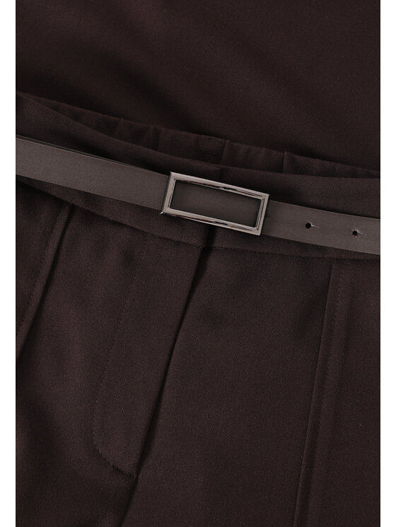 TATUUM Tatuum Spodnie materiałowe FEDORA Brązowy Wide Fit