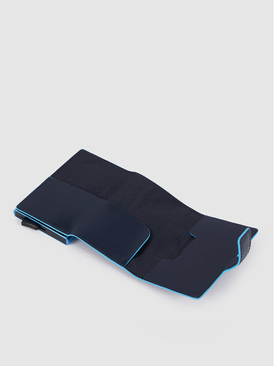 Piquadro Piquadro Etui na karty kredytowe 691 Niebieski