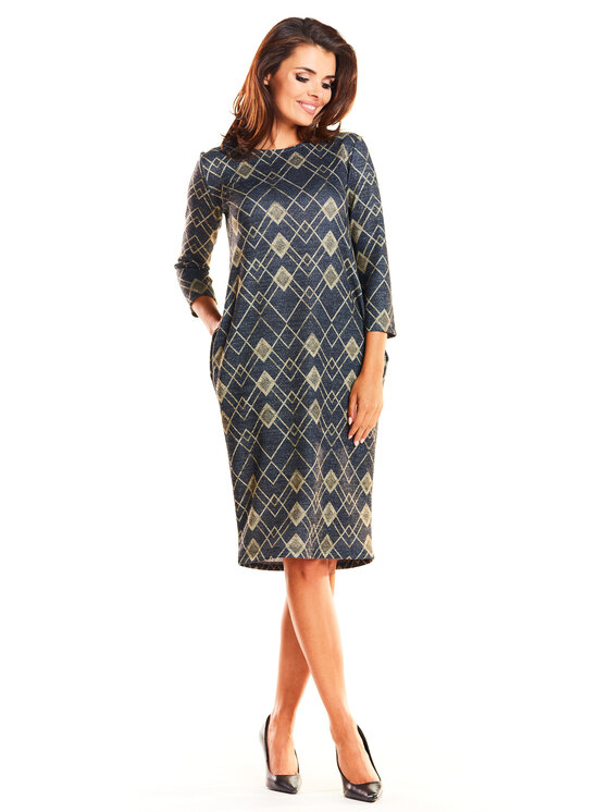 Infinite You Infinite You Vestito da giorno M189 Oro Basic Fit