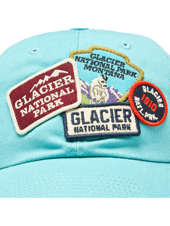 American Needle American Needle Czapka z daszkiem Glacier National Park SMU705A Zielony