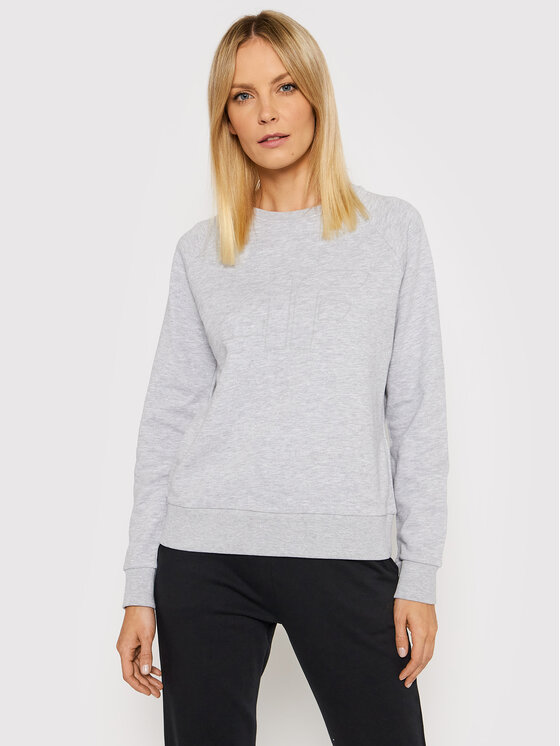 4F 4F Bluza NOSH4-BLD350 Szary Regular Fit