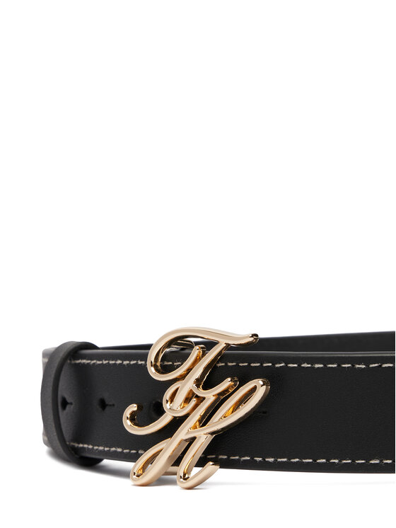 Tommy Hilfiger Tommy Hilfiger Pasek Th Script 3.0 AW0AW18568 Granatowy
