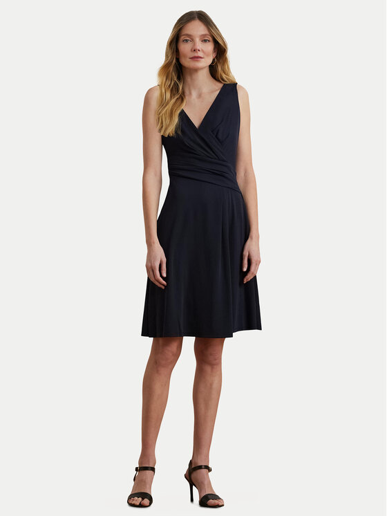 LAUREN RALPH LAUREN Lauren Ralph Lauren Coctailkleid 250865006002 Dunkelblau Regular Fit