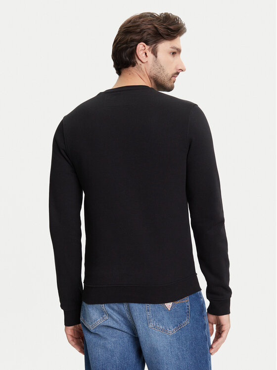 Guess Guess Mikina M5YQ08 KCN01 Černá Regular Fit