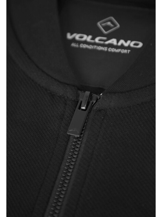 Volcano Volcano Bluza B-BONET Czarny Regular Fit