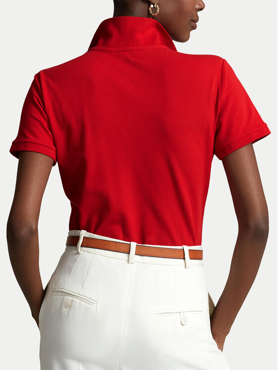 Polo Ralph Lauren Polo Ralph Lauren Polo 211870245004 Czerwony Slim Fit