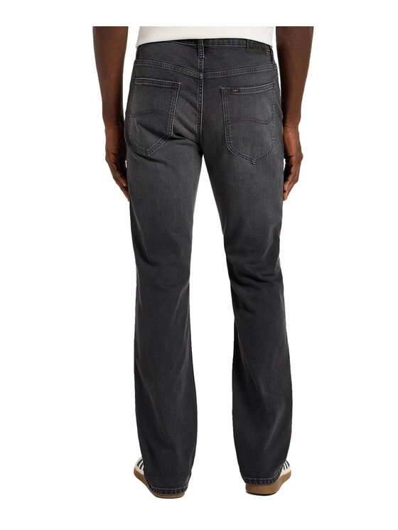 Lee Lee Jeansy 112356581 Szary Bootcut Fit