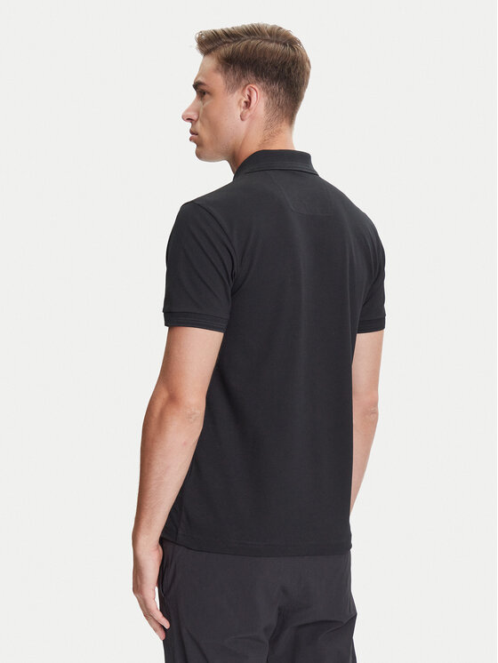 BOSS BOSS Polo majica Paul 50506193 Črna Slim Fit