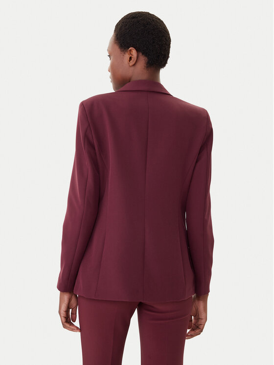 Maryley Maryley Suknjič 25IB187/M06/43BU Bordo rdeča Regular Fit