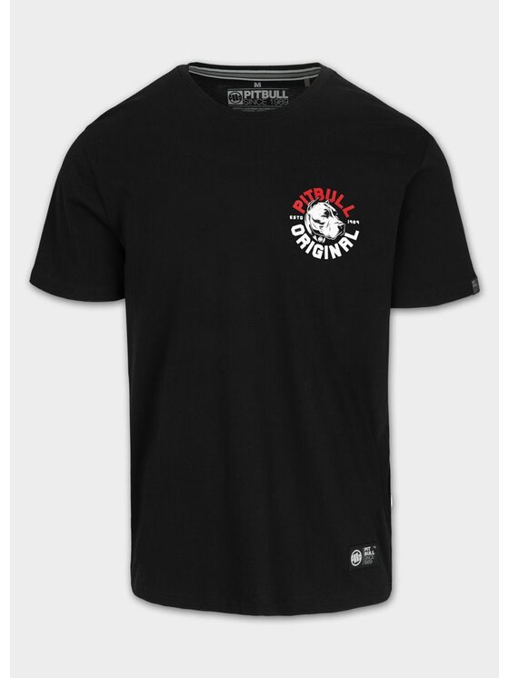 PITBULL PITBULL T-Shirt DOG SD Czarny Regular Fit