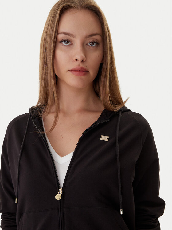 EA7 Emporio Armani EA7 Emporio Armani Суитшърт 7W000458 AF13135 UC001 Черен Regular Fit