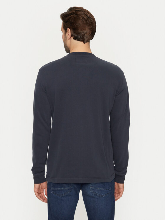 Marc O'Polo Marc O'Polo Longsleeve 429 2042 52184 Granatowy Regular Fit