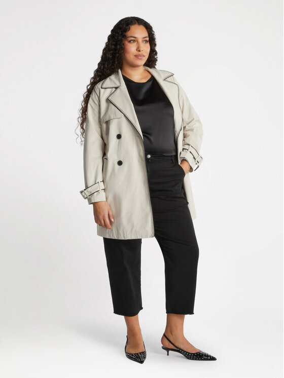 Fiorella Rubino Fiorella Rubino Cappotto F418T001307N002 Beige Regular Fit