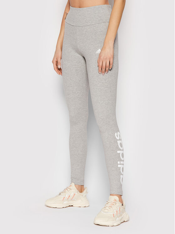 adidas adidas Colanți Loungewear Essentials Logo GL0638 Gri Slim Fit