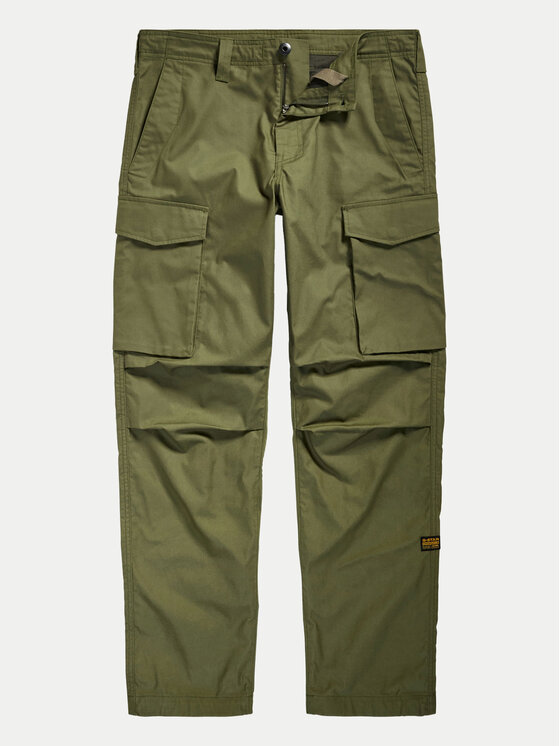 G-Star Raw G-Star Raw Spodnie materiałowe Core D24309-D387 Zielony Tapered Fit