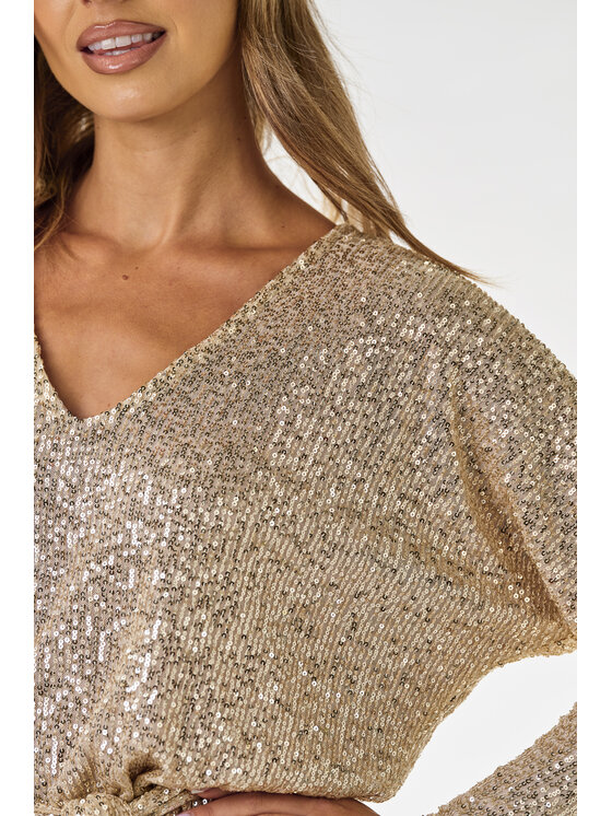 Awama Awama Abito da sera A690 Beige Basic Fit