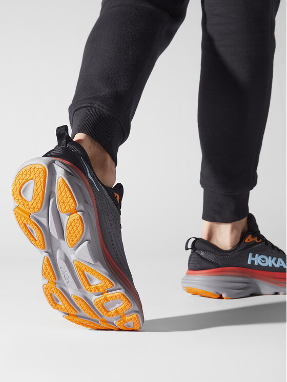 Hoka Hoka Bėgimo batai M Bondi 8 1123202 Pilka