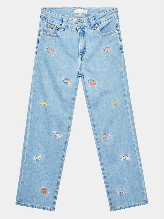 Tommy Hilfiger Tommy Hilfiger Jeans KG0KG07168 D Blu Straight Fit