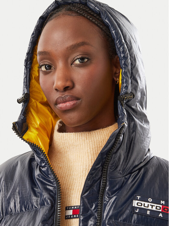 Tommy Jeans Tommy Jeans Μπουφάν πουπουλένιο Alaska DW0DW23802 Σκούρο μπλε Oversize