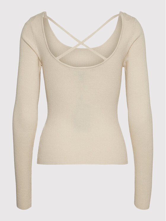 Vero Moda Vero Moda Блуза Glory 10268008 Екрю Slim Fit