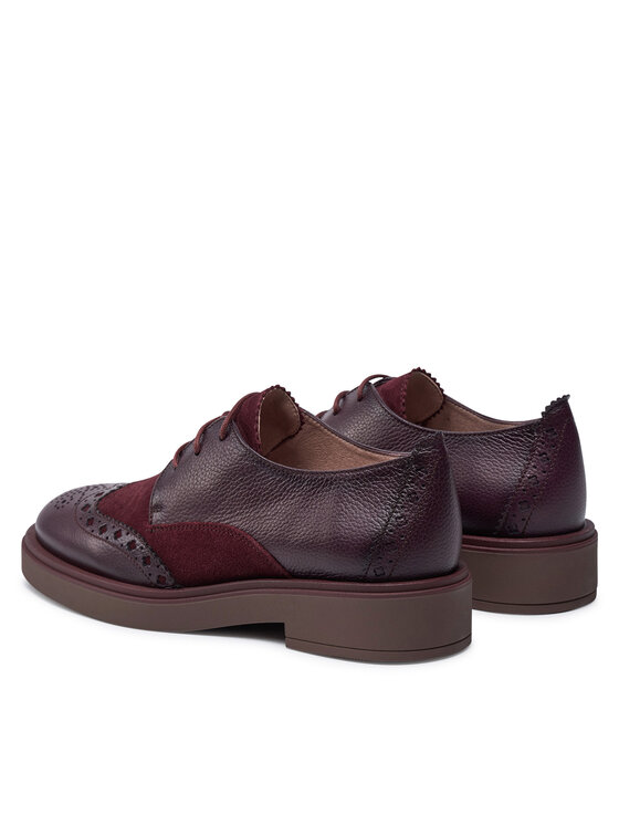 Hispanitas Hispanitas Halbschuhe Cervo-I24 HI243519 Dunkelrot