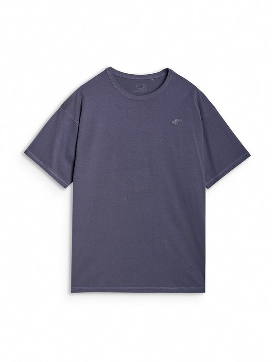 4F 4F T-Shirt UNISEX Szary ciemny Oversize