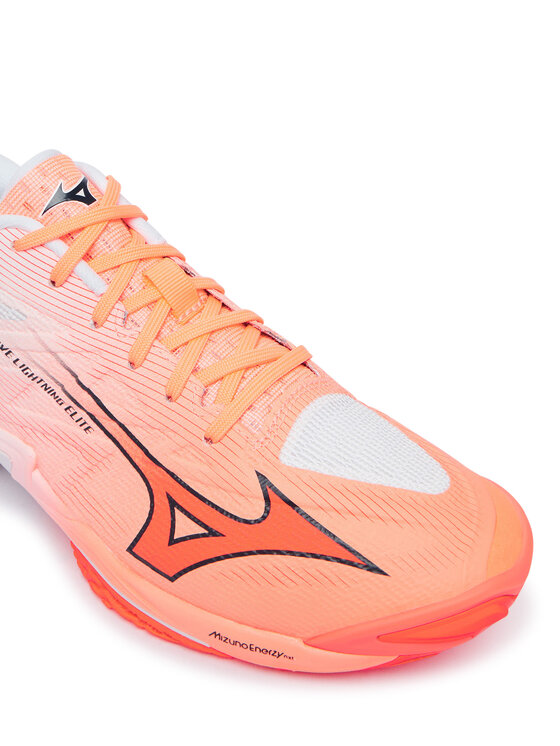 Mizuno Mizuno Zāles apavi Wave Lightning Elite V1GA2600 Koraļļu