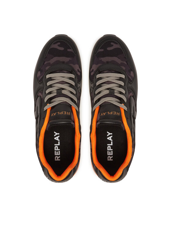 REPLAY REPLAY Sneakersy GMS9I .000.C0007T Czarny