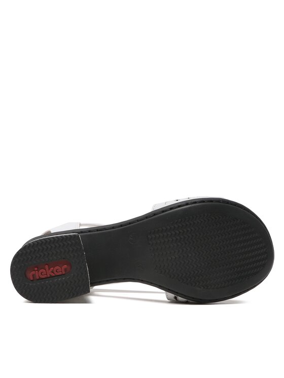 Rieker Rieker Sandale 64677-80 Alb