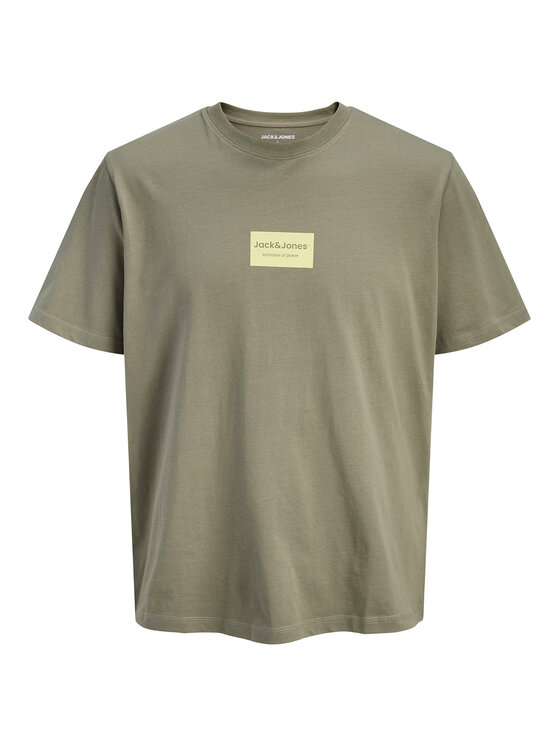 Jack & Jones Jack & Jones T-Shirt Frank 12288092 Brązowy Relaxed Fit