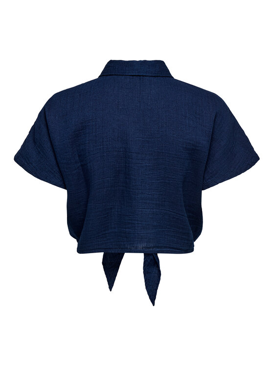 ONLY ONLY Сорочка Leoni 15367290 Cиній Regular Fit
