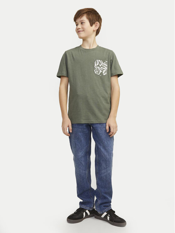 Jack & Jones Junior Jack & Jones Junior Jeansy Clark 12204021 Niebieski Regular Fit