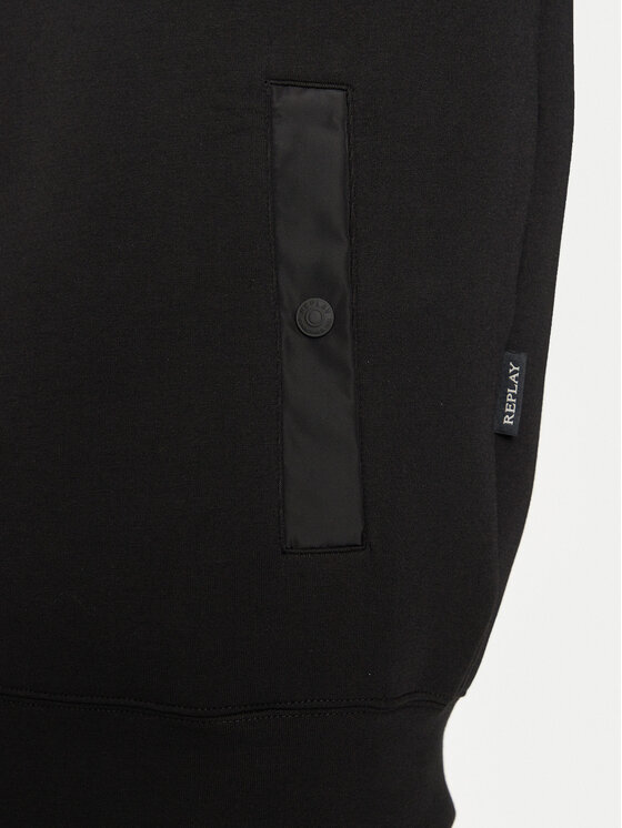 REPLAY REPLAY Pulóver M6964 .000.23655 Fekete Regular Fit