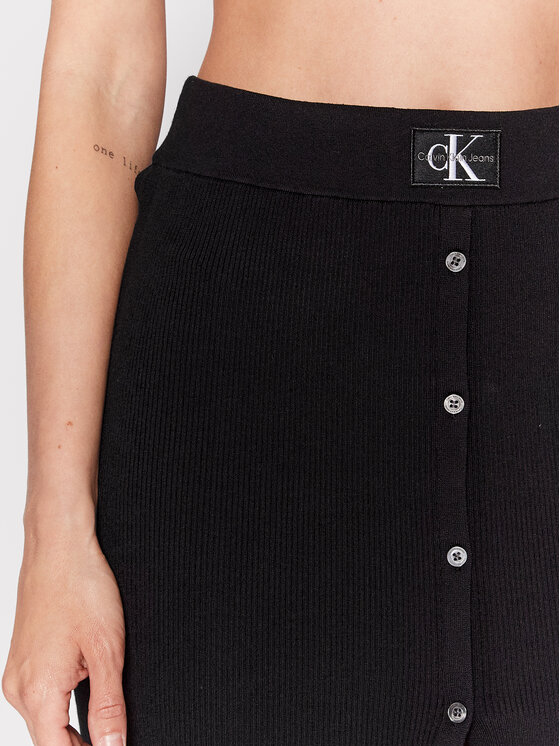 Calvin Klein Jeans Calvin Klein Jeans Gonna a matita J20J218714 Nero Slim Fit