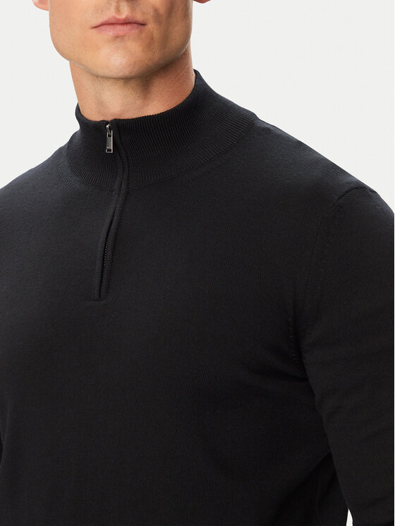 BOSS BOSS Pullover H-Ebenji 50565499 Schwarz Regular Fit