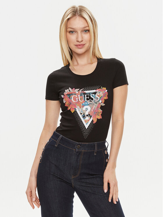 Guess Guess T-särk Ss Cn Tropical Train W4GI62 J1314 Must Slim Fit