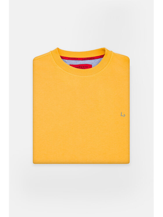 Lancerto Lancerto Bluza Cayden Żółty Regular Fit